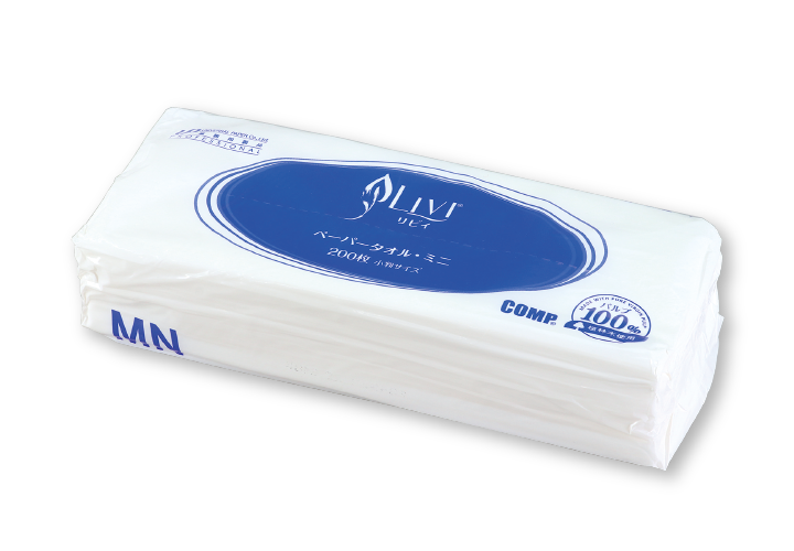 4_リヴィペーパータオル 200枚入×50袋
